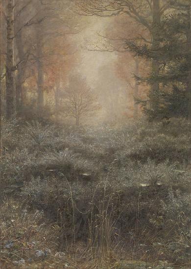 Sir John Everett Millais Dew-Drenched Furze France oil painting art